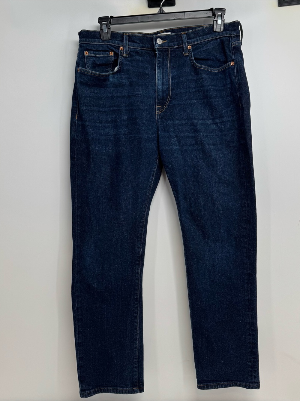 Buck Mason Standard Fit Jeans Mens Size 36x30 Dark Wash USA